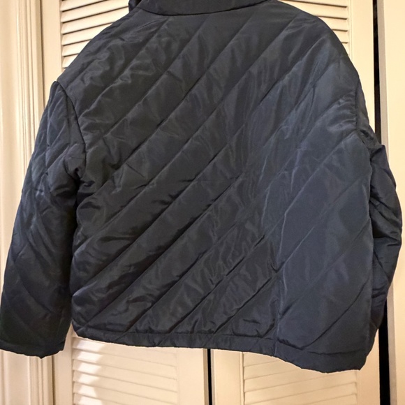 Blue puffer jacket - Picture 2 of 3